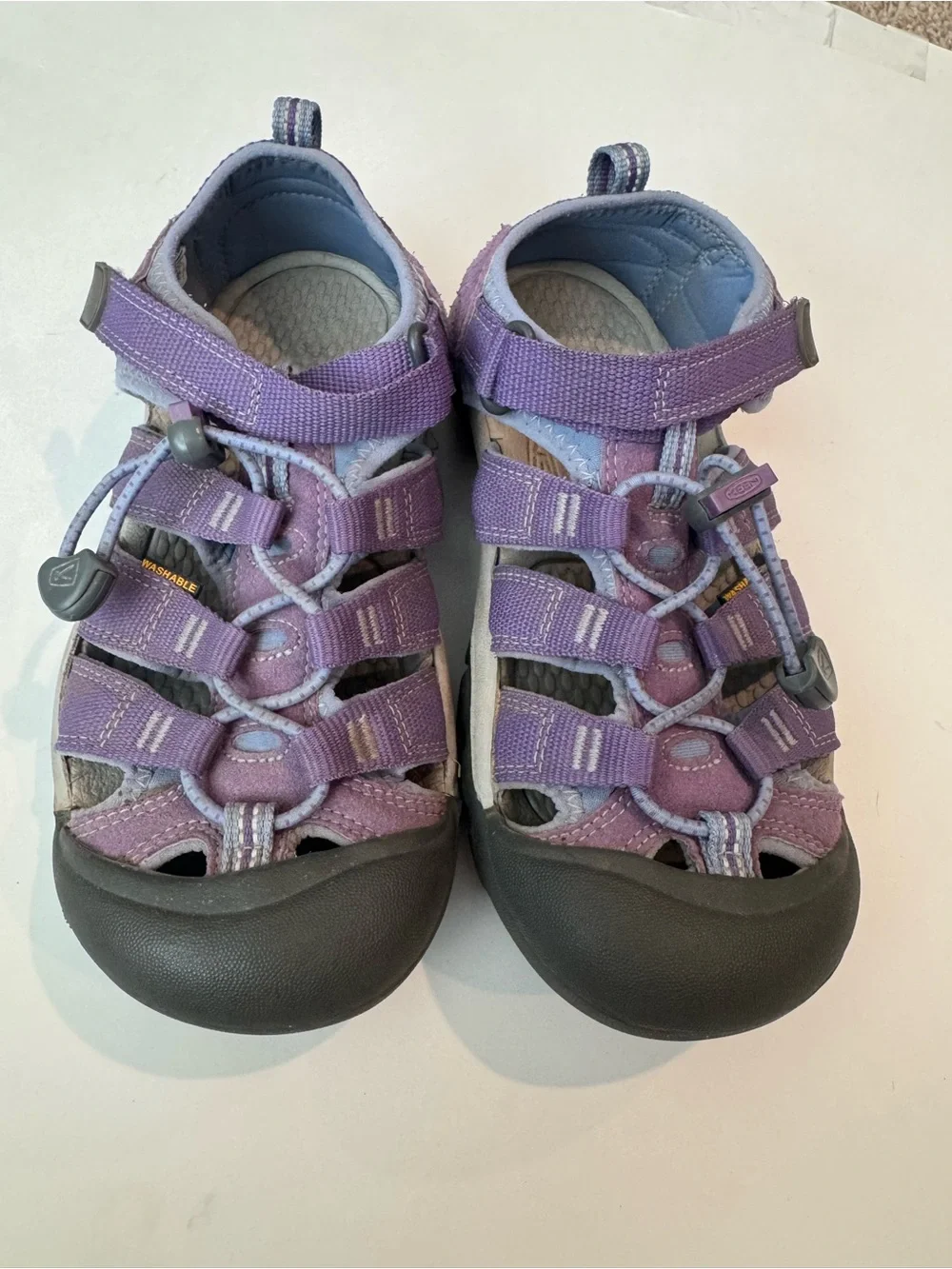 Keen Newport H2 Kids Purple Closed-Toe Sandals - Sz 3